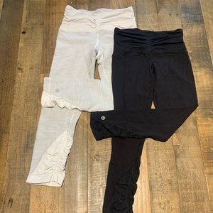 luluemon low rise capris